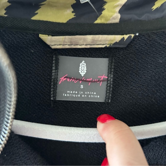 New Free People Walk The Line Printed Pullover - Picture 7 of 8